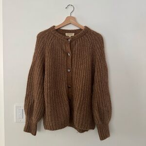 Sezane Emile Cardigan in Camel